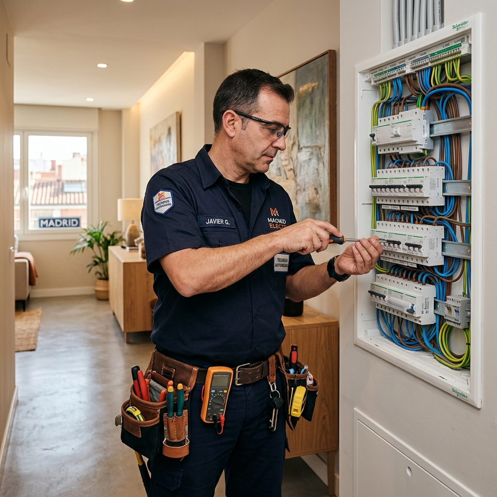 Empresa electricista en Madrid de confianza